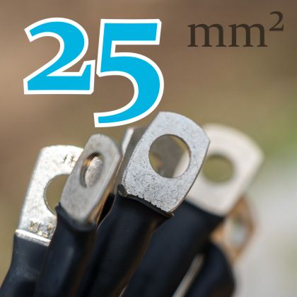25mm² Batteriekabel konfektioniert 25mm² Batteriekabel konfektioniert
