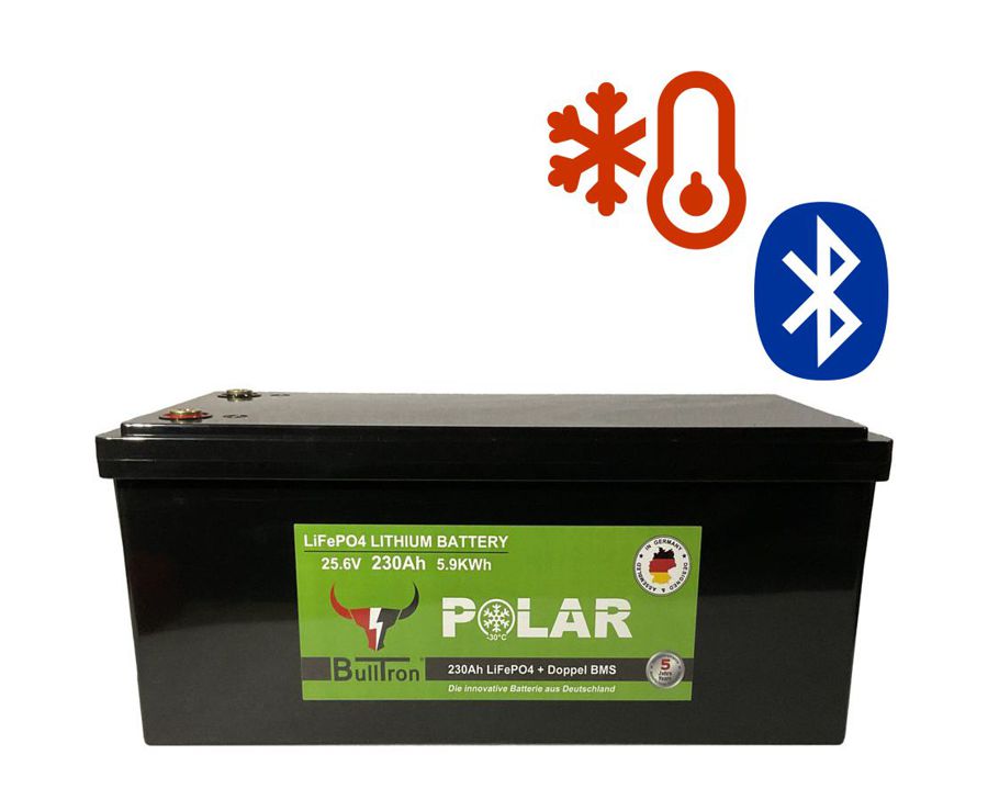24V 230Ah POLAR BullTron | LiFePO4, BMS + Bluetooth + Heizung 24V 230Ah POLAR BullTron | LiFePO4, BMS + Bluetooth + Heizung