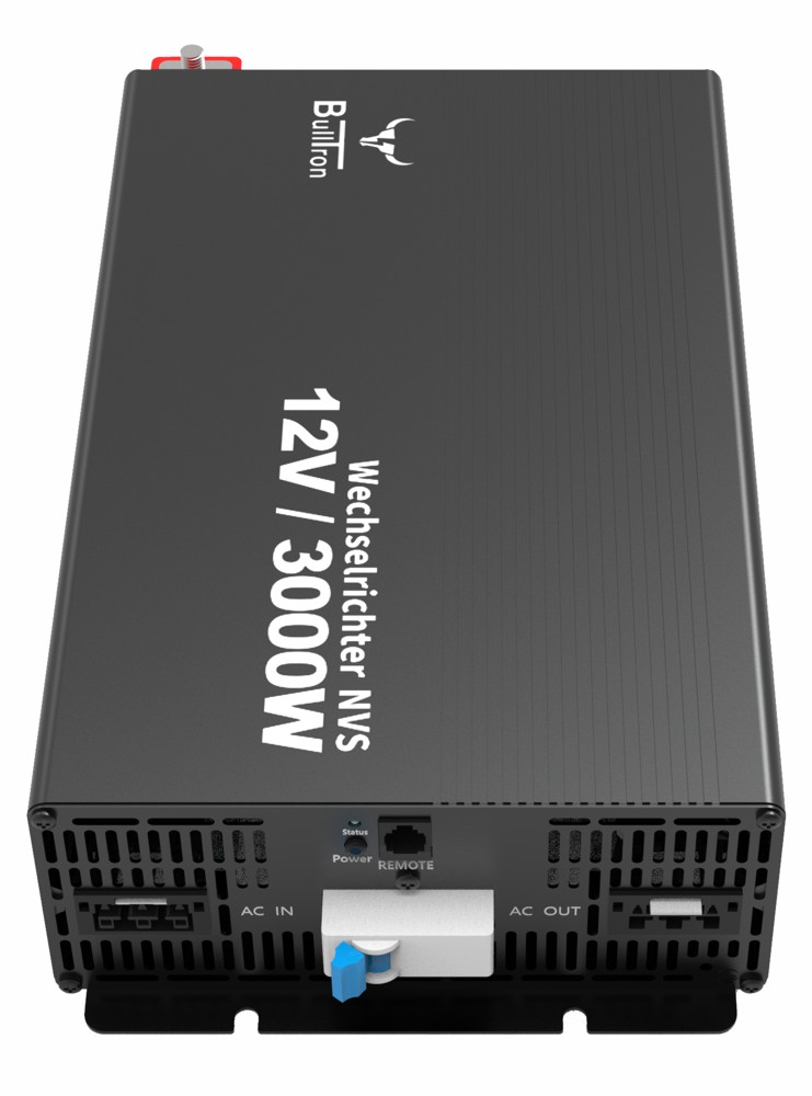 Bulltron Inverter 12V auf 230V mit 3000W und NVS