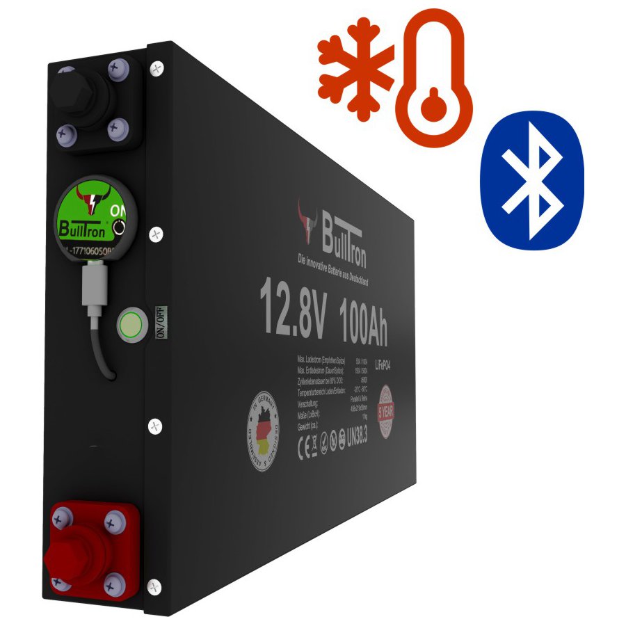 100Ah 12V Slim vonB BullTron