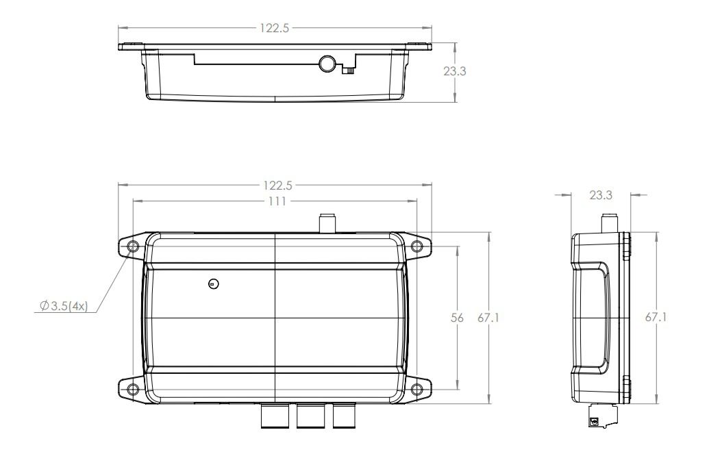 Globallink technische Zeichnung