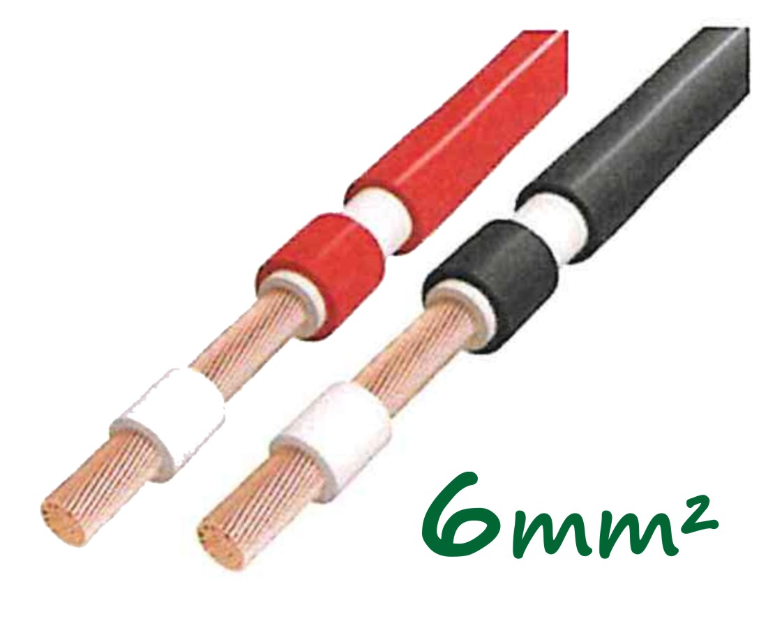 Solarkabel 6mm² einadriges PV-Kabel Meterware
